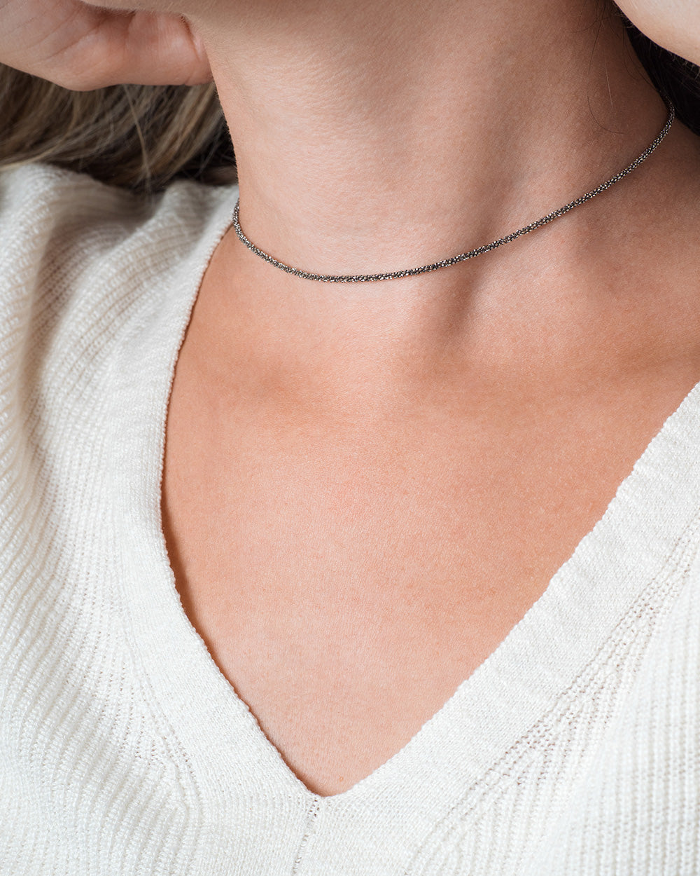 Choker Val Silver