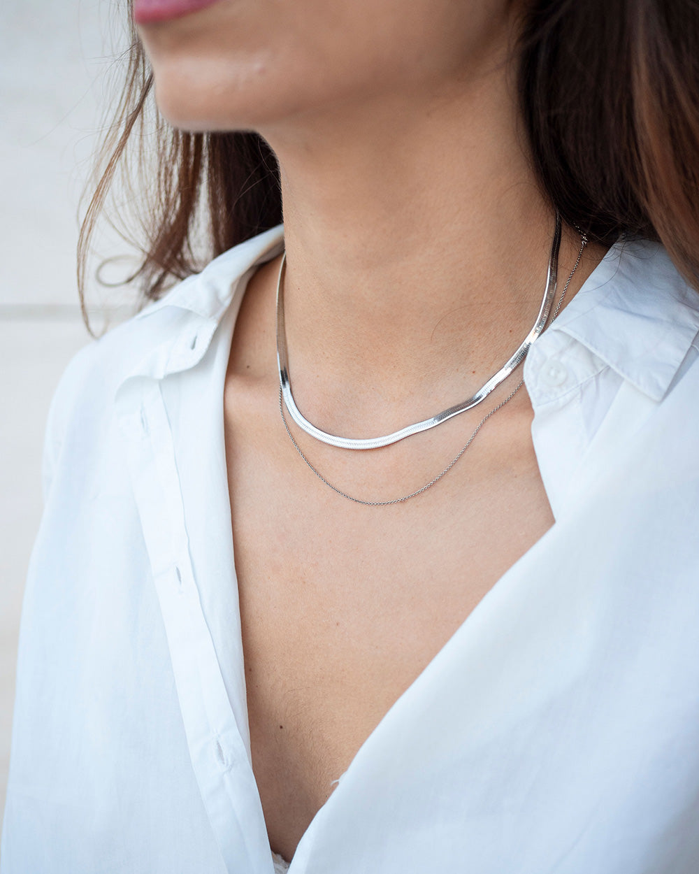 Collar Gia Silver