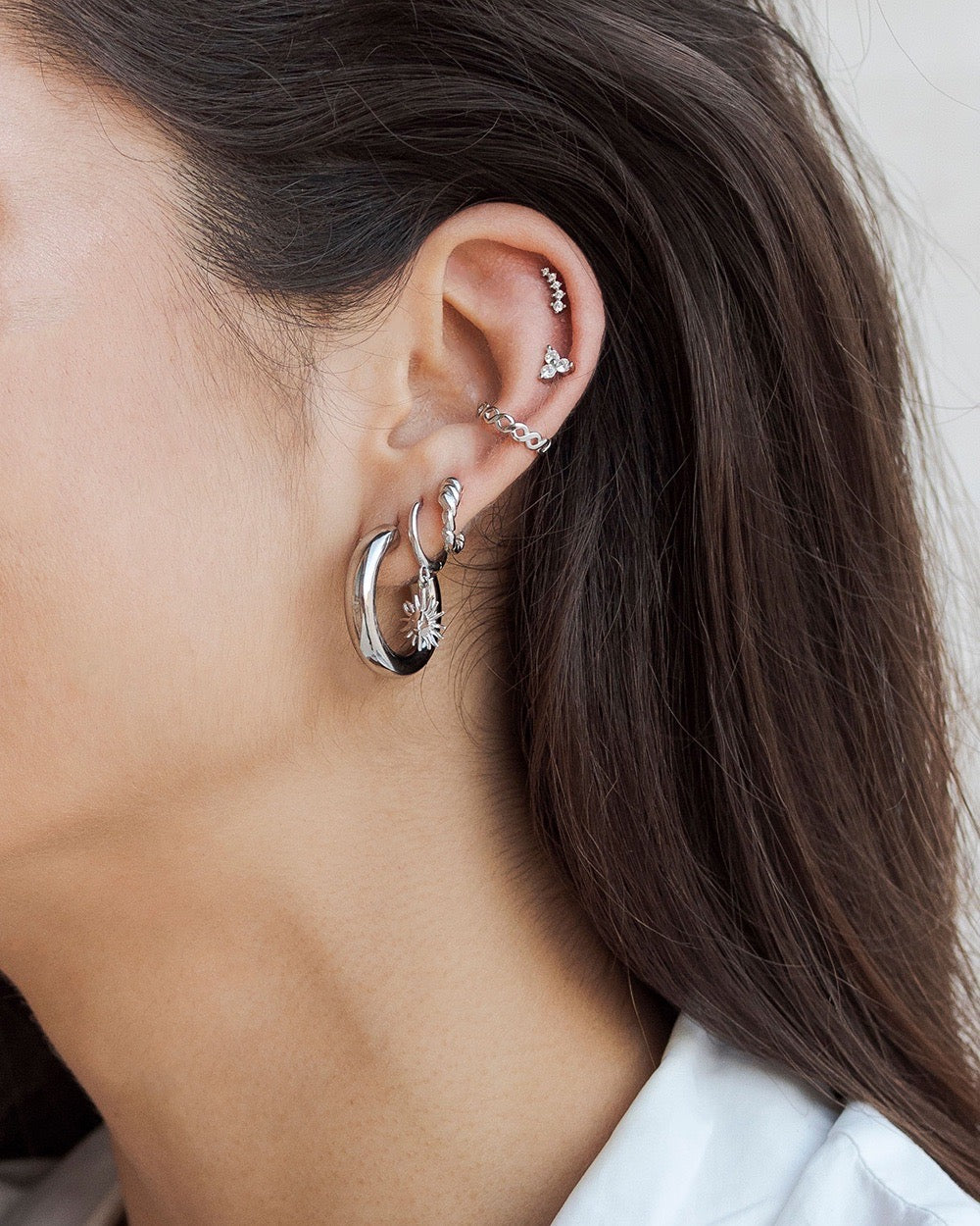 Piercing Duna Silver