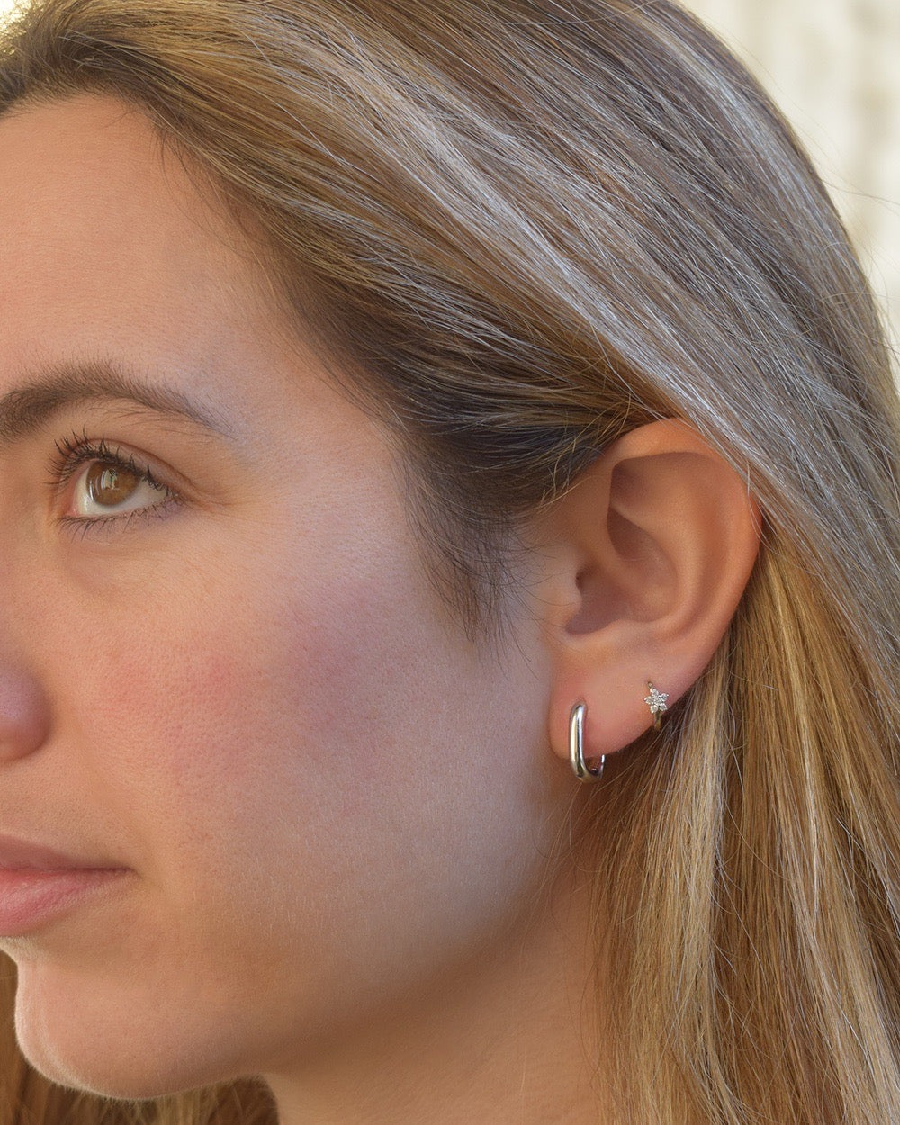 Pendientes Capri Silver