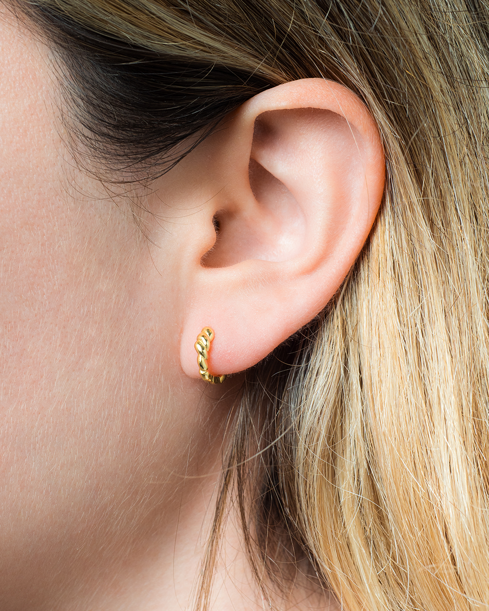 Pendientes Num Gold
