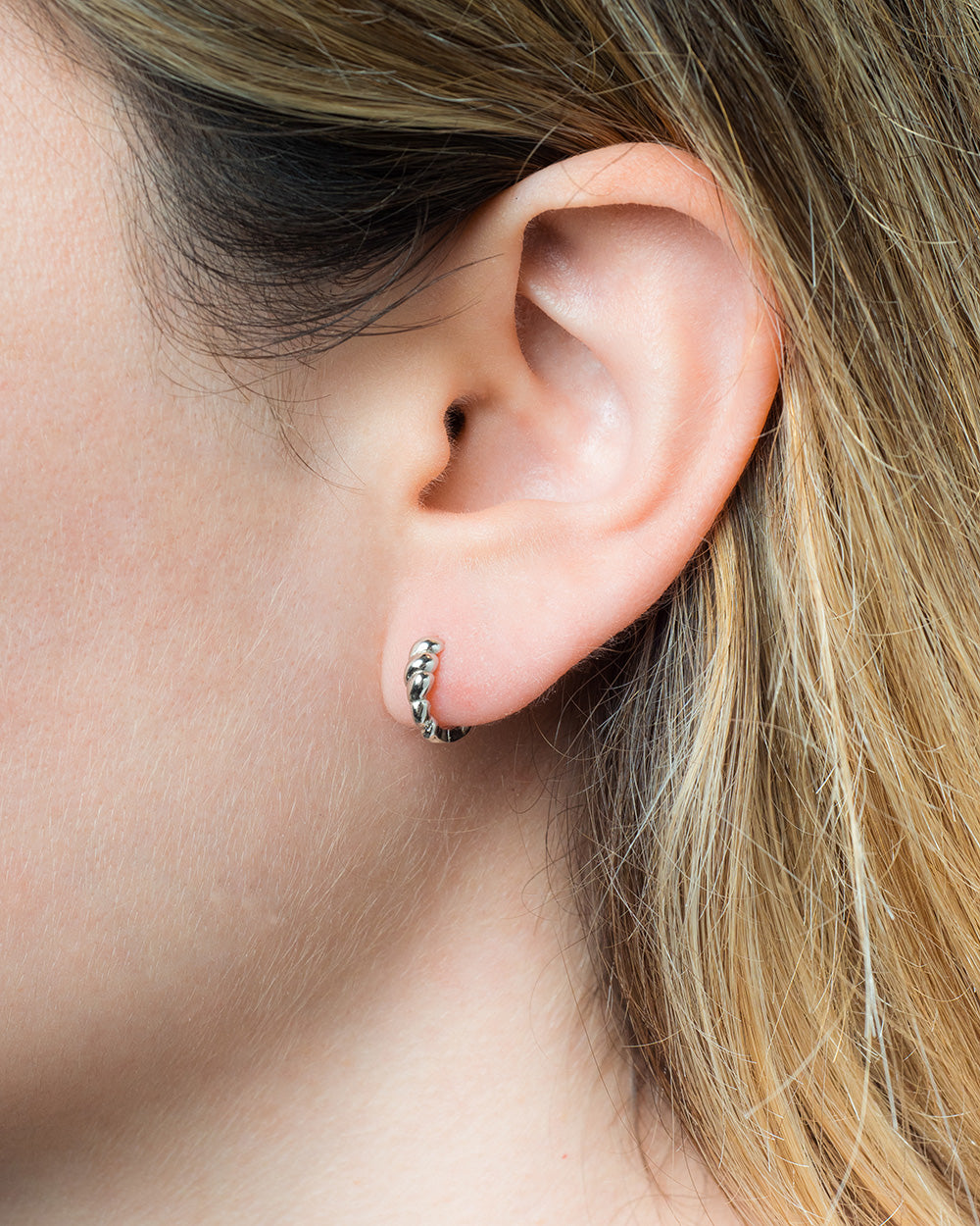 Pendientes Num Silver