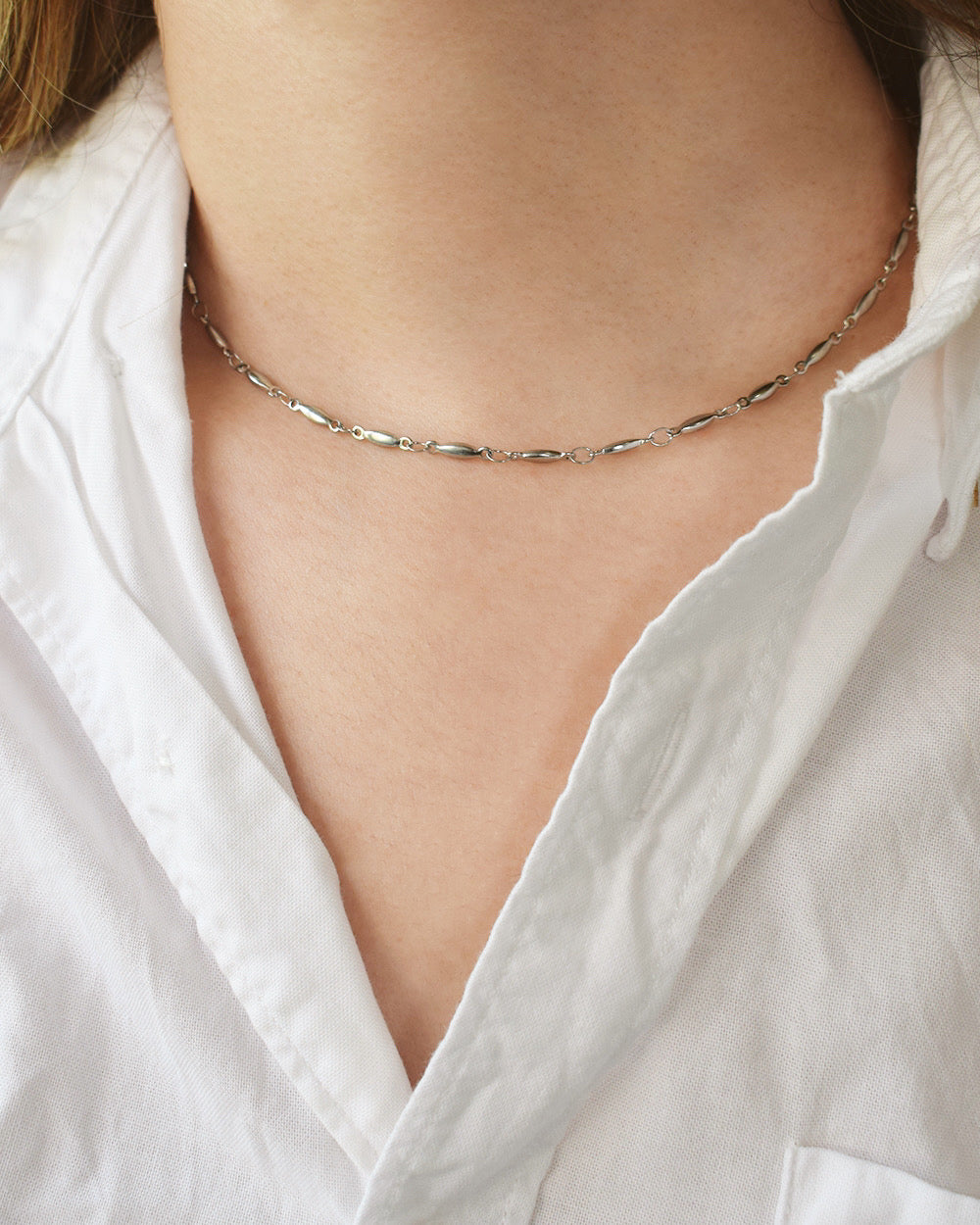 Collar Dosh Silver