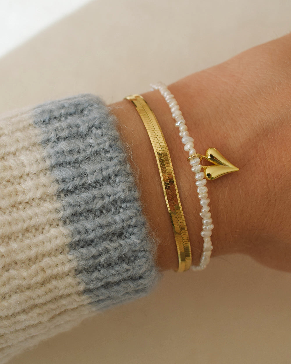 Pulsera Lil Pearls Gold