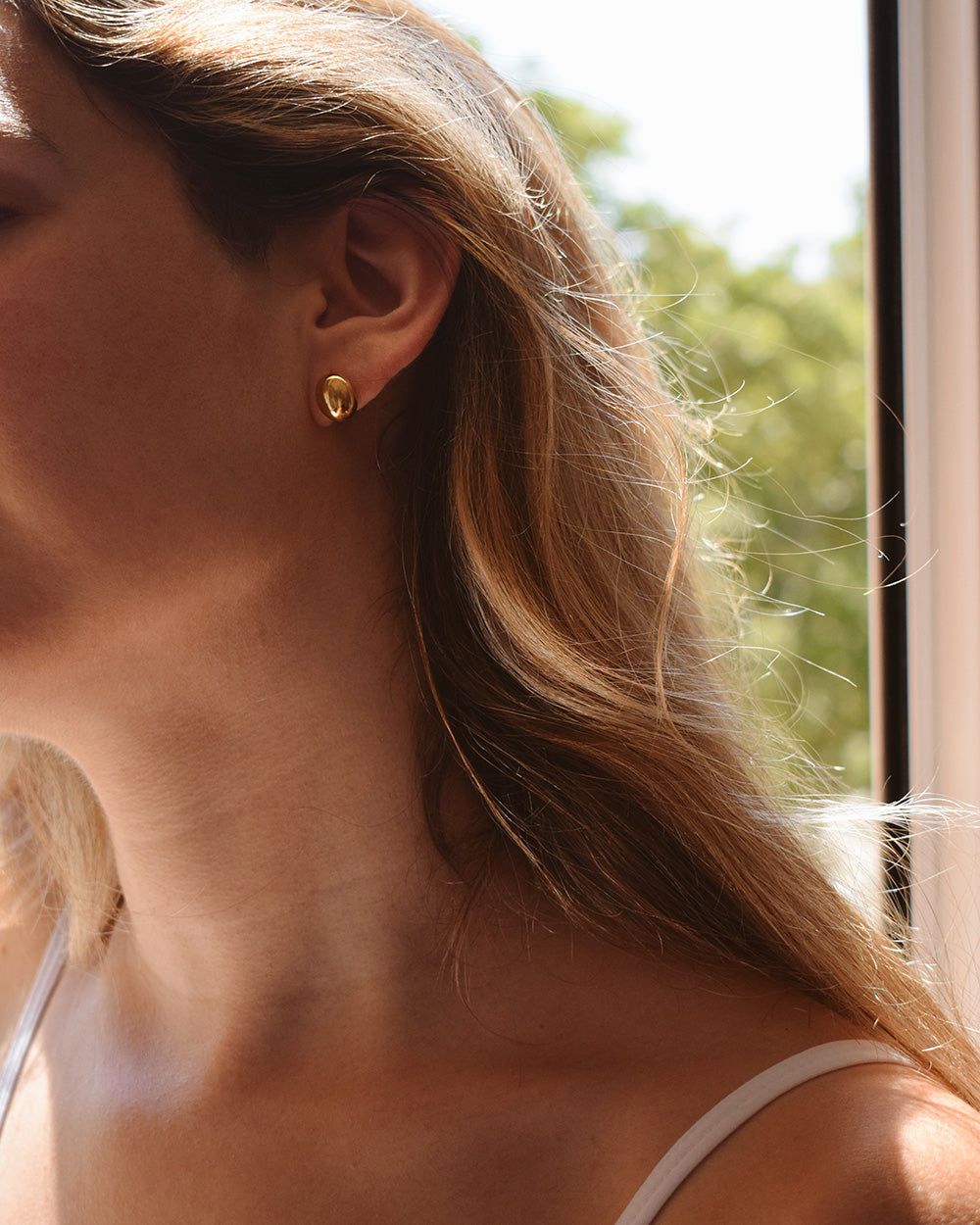 Pendientes Nara Gold