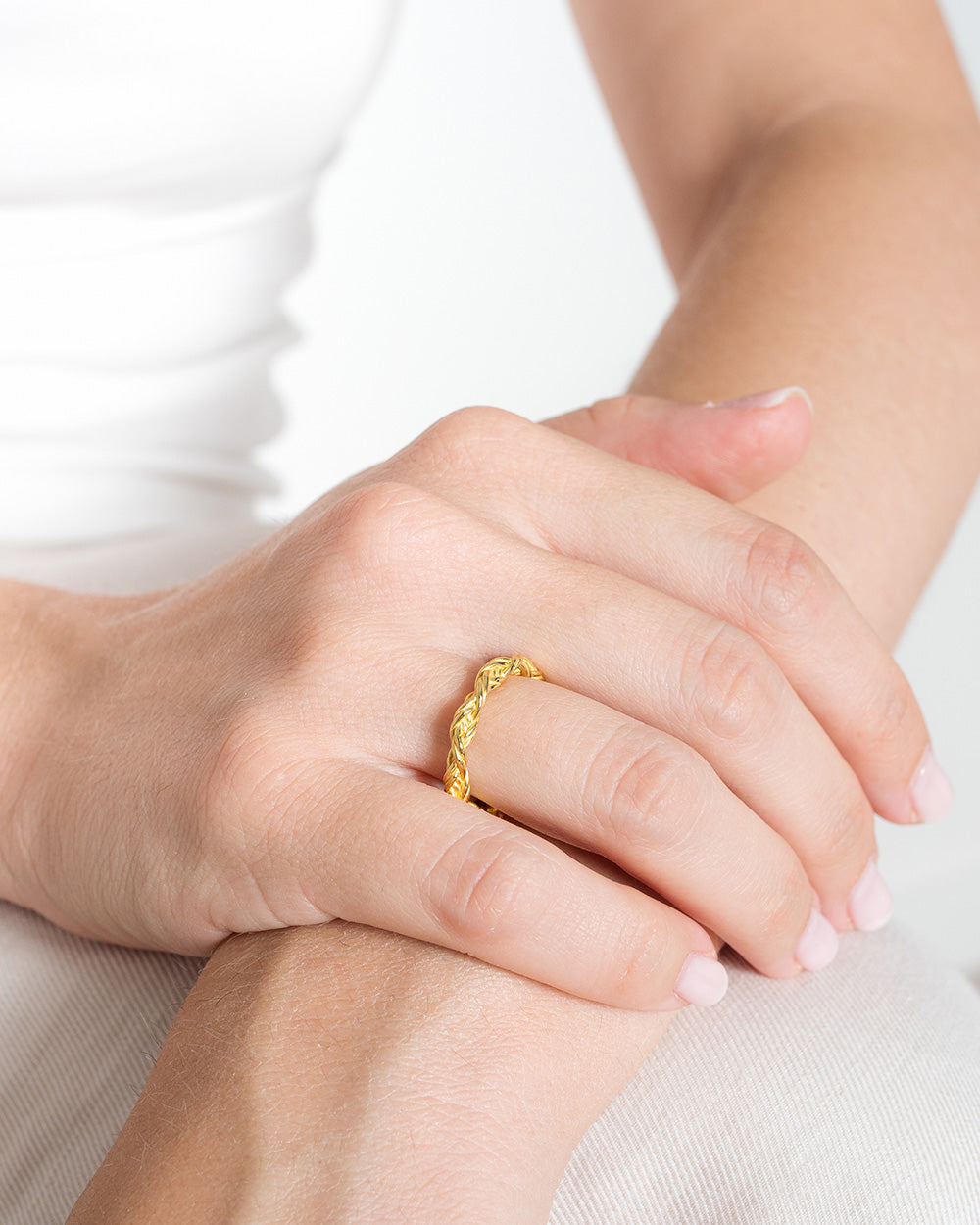 Anillo Braid Gold