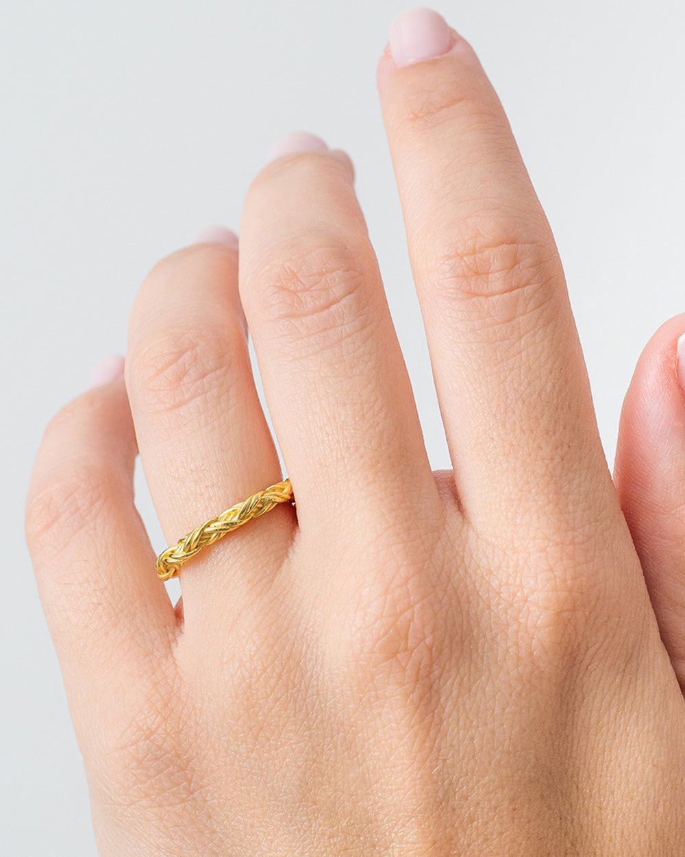 Anillo Braid Gold
