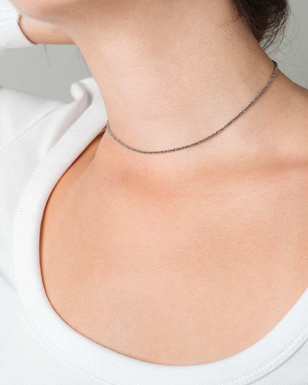 Choker Val Silver