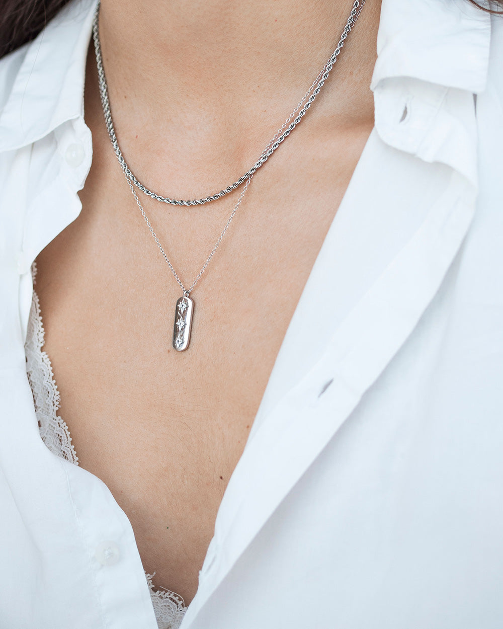 Collar Sam Silver