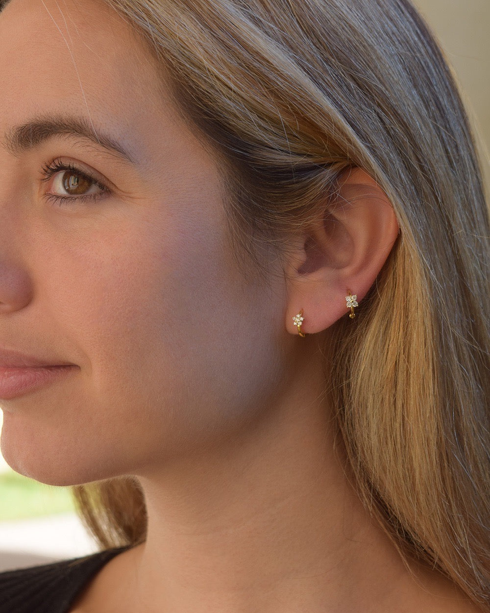 Pendientes Lia Gold