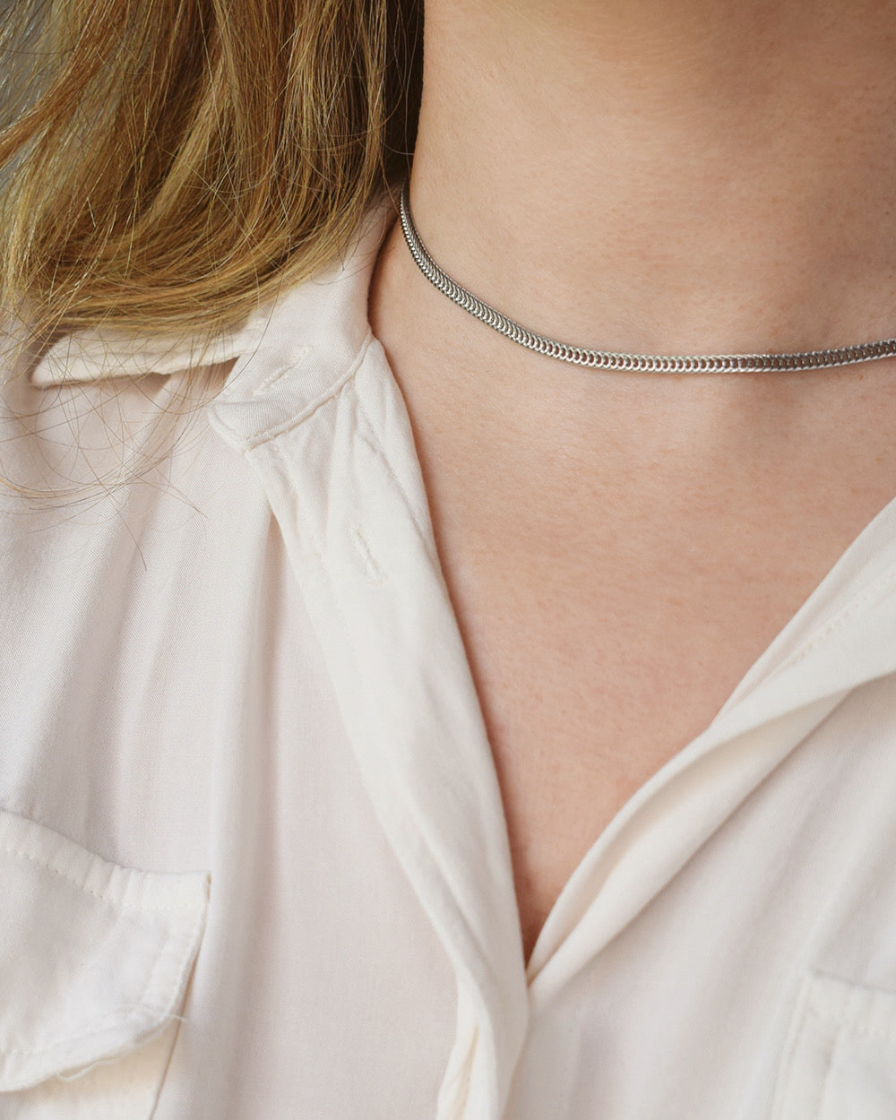Collar Nayan Silver