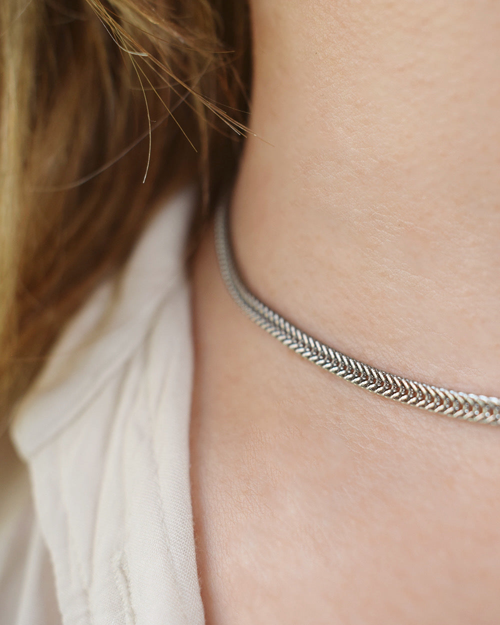 Collar Nayan Silver