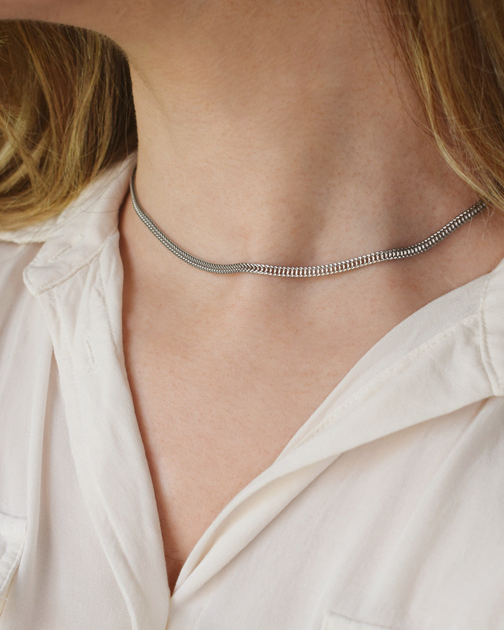 Collar Nayan Silver